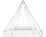 Sorbus 56&quot; Stylish Hanging Swing Nest - Premium Cotton Double Hammock Da... - £108.36 GBP