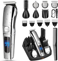 Ufree Beard Trimmer for Men Waterproof Electric Razor for Nose Body Face  - $64.39