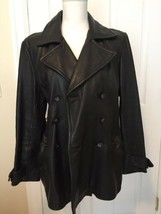 Kenneth Cole Reaction Vintage Mid 90&#39;s Women&#39;s Leather Jacket Size L - £186.83 GBP