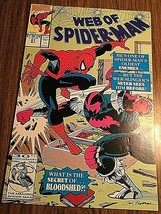 MARVEL COMICS Web of Spider-man 1991 #81 - $7.86