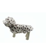 Dog Hoodies Grayson Pup Leopard Short Sleeve Sherpa Dog Hoodie Light Bei... - €9,50 EUR