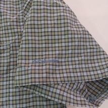 Columbia AM7837 Men's Green/Yellow Plaid Short Sleeve Button-Up Shirt Size XL image 12