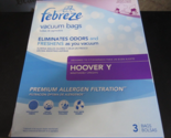 Pack of 3 Febreze Spring Renewal Hoover Y Windtunnel Upright Vacuum Bags - $9.89