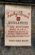 Lucky Brand Vintage Daisy Duke Short Made In USA Sz. 28 Button Fly Distr... - $78.98