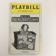 2001 Playbill The Tale Of The Allergists Wife by Charles Busch @ Ethel Barrymore - £10.65 GBP