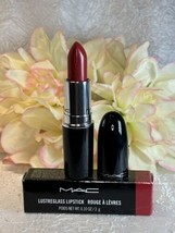 MAC Cosmetics Lustreglass Lipstick - 510 LADY BUG - Full Size NIB Free S... - $13.81