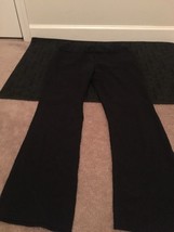 Liz Lange Maternity Women&#39;s Pants Size 8 Stretch Waistband Black - $33.74