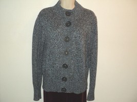Nomadic Traders Size M, Cardigan Sweater, Variegated Brown &amp; Blue, Butto... - £16.95 GBP