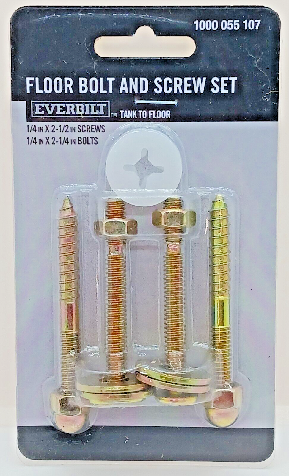 Everbilt Floor Bolt and Screw Set #1000 055 107 - $4.99