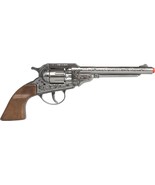 Gohner Cowboy Colt Style Revolver Pistol 8 shot Toy Cap Gun Made in Spain - $39.39 CAD