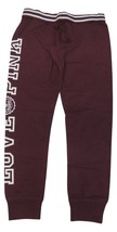 Victoria&#39;s Secret PINK Womens Sweatpants Burgundy Size Medium NEW - $44.99