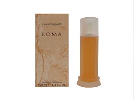 Laura Biagiotti ROMA 3.3 Oz Eau de Toilette Spray for WOMEN (New In Box) - $44.95