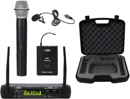 S6074L UHF Dual-Channel Wireless Microphone System with One Handhel - $2,426.29 MXN