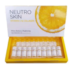 1 Box Neutro Skin Vitamin C and collagen Original FREE SHIPPING DHL TO USA - $88.00