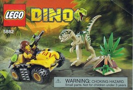 Instruction Book Only For LEGO DINO Ambush Attack 5882 - £5.10 GBP