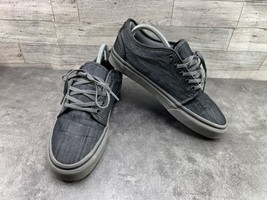 Vans OTW Sneakers Men 8 M Ultracush Pro Shoes Black Denim Low Top Skateb... - $27.54