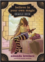 Believe in Your Own Magic 45 Card Oracle Empowerment Deck &amp; Electronic G... - $15.99