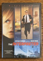 The Interpreter (DVD, 2005 Widescreen) Sean Penn Nicole Kidman New Free Shipping - £4.62 GBP