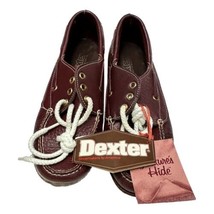 Dexter Womans Bowling Shoes Size 6 M Brown Leather USA Vintage New - £47.84 GBP