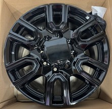2001-2010 Chevy GMC 2500 3500 HD Gloss Black SLT 20&quot; 8 Lug 8x165 Wheels - $880.11