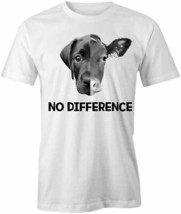 No Difference T Shirt Tee Short-Sleeved Cotton Clothing Vegan S1WCA101 - £18.08 GBP+