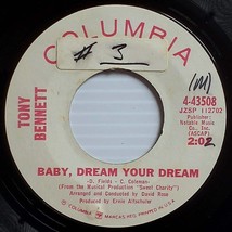 Tony Bennett - Baby, Dream Your Dream [7&quot; 45 rpm Promo] Columbia 1966 - £2.68 GBP