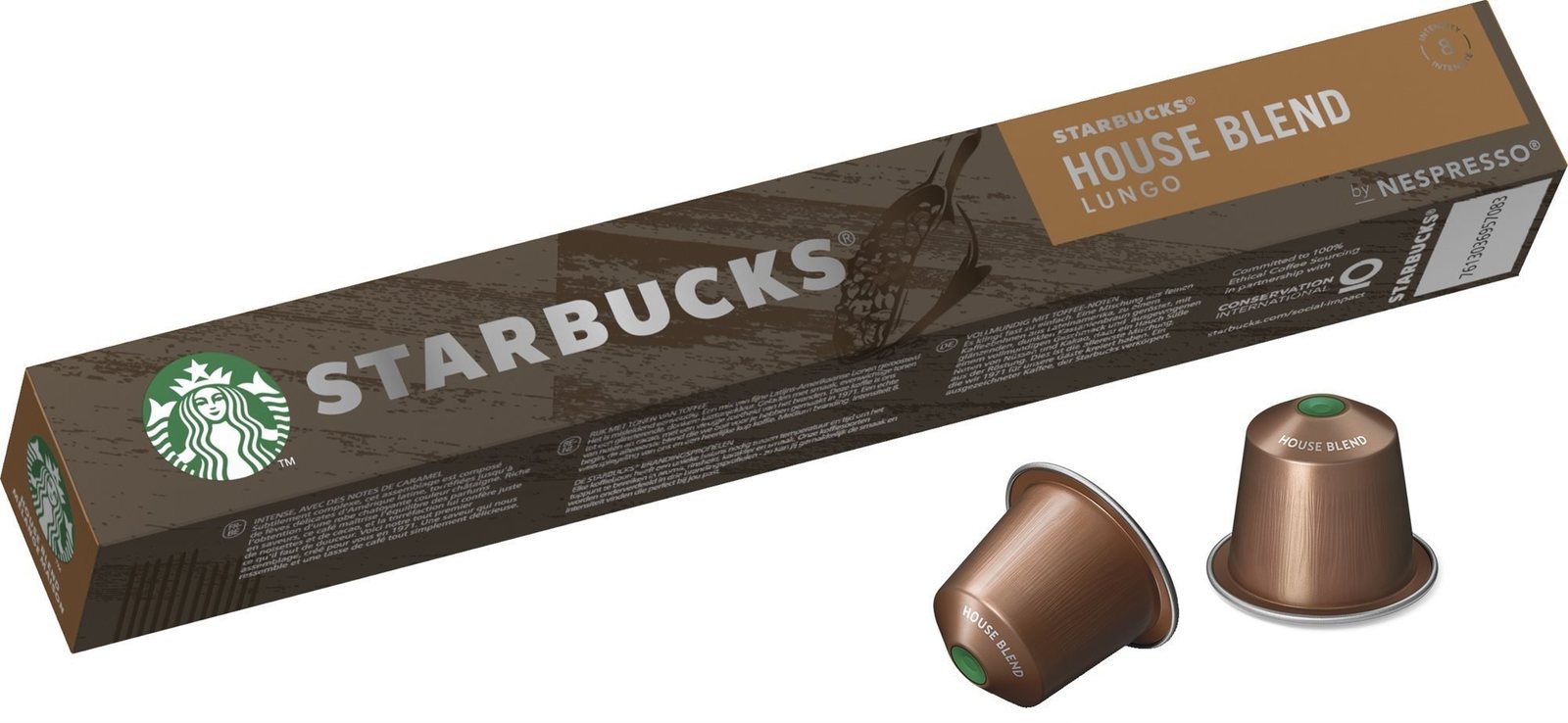 Starbucks by Nespresso House Blend 2 x 10 pcs coffee capsules - $19.95