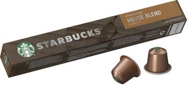 Starbucks by Nespresso House Blend 2 x 10 pcs coffee capsules - £15.94 GBP