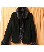Genuine Sinequanone France Toscana Lamb Fur Jacket Coat Size 3 Casual Di... - £159.87 GBP
