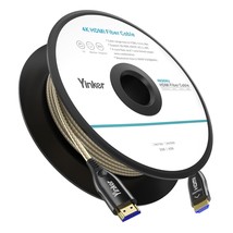 4K Fiber Hdmi Cable 200Ft, 4K 60Hz Fiber Optic Cable Hdmi 2.0 Cable Uni-... - £146.30 GBP