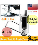 Barber Chair Hydraulic Pump Replacement 4 Screw Beauty Salon Adjustable ... - £99.89 GBP