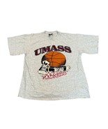 Vintage 1990's UMass Minutemen NCAA March Madness Single Stitch T-Shirt Men's XL - $24.99
