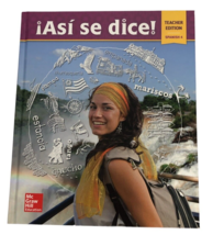 New Spanish 4 Asi se dice Teacher Ed 2015 HC Homeschool Education Languages - £13.43 GBP