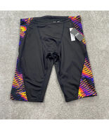 TYR Durafast Elite Jammer Swimsuit Men Large (36) Black Multi Color Perf... - $727.72 MXN
