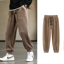 Men Loose Pants Hip Hop Style Ankle Length Long Plus Size 8xl Male Sweatpants - £34.92 GBP+