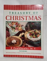 Treasury of Christmas: 3 Cookbooks in 1 (Good Condition) - £5.38 GBP
