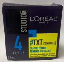 L&#39;Oreal Studio Line 4 #TXT Shaping Pomade 75 ml - £11.94 GBP