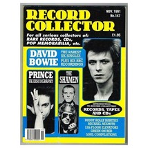 Record Collector Magazine November 1991 mbox3463/g David Bowie - The Shamen - £6.18 GBP