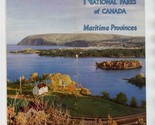 National Parks of Canada Booklet Maritime Provinces 1952 - $17.82