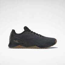 Reebok Men&#39;s Nano X1 GRIT Cross Trainer Sneaker GX0523 Black/Sepia - £56.97 GBP+