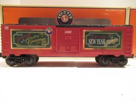 Lionel Christmas 39249- 2003 Lrrc Christmas Boxcar - BOXED- Ln - 0/027- HB1S - $44.13