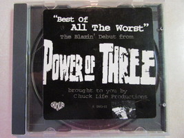 Power Of Three Iii Best Of All The Worst Promo Cd Cl EAN Instrumental A Cappella - £6.97 GBP