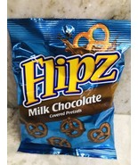 Flipz Milk Chocolate Covered Pretzels:4.25oz/92g. ShipN24hours - $223.52 MXN