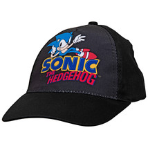 Sonic the Hedgehog Classic Snapback Hat Black - £16.46 GBP