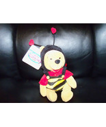 Valentine Pooh Winnie Plush beanie Disney exclusive with tags 8&quot; Love Cu... - £13.17 GBP