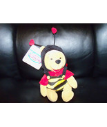 Valentine Pooh Winnie Plush beanie Disney exclusive with tags 8&quot; Love Cu... - $21.85