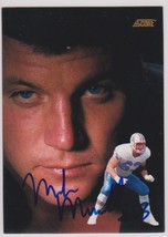 Mike Munchak Signed Autographed 1991 Score Dream Team Football Card - Houston Oi - $6.99