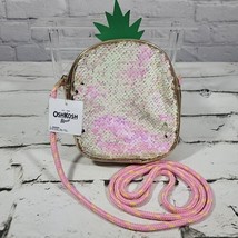 Oshkosh B&#39;gosh Pineapple Flip Sequin Purse Nwt - £15.81 GBP