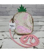 OSHKOSH B&#39;Gosh Pineapple Flip Sequin Purse NWT - £14.79 GBP