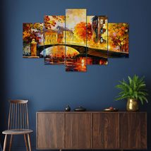 India at your Doorstep Set of Five Framed Painting for Wall Decoration, 3D Paint - $83.30